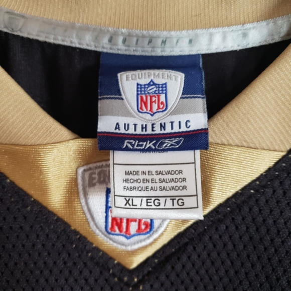 New Orleans Saints Reggie Bush 25 NFL Authentic Reebok XL - Picture 5 of 7